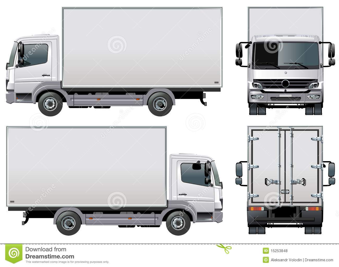 Delivery truck images free